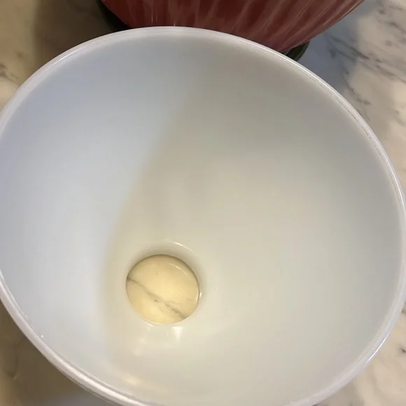 Antique glassware White lamp shade only - Picture 5 of 12